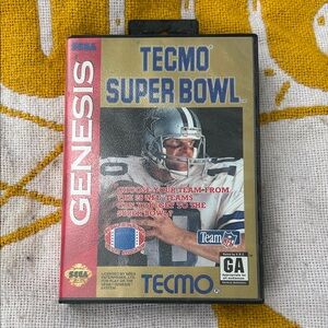 Super Bowl for Sega Genesis - Black